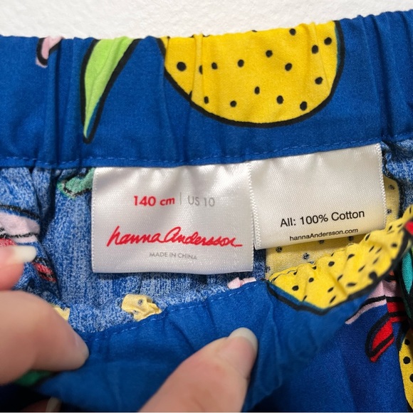 Hanna Anderson - Pineapple Summer Skirt - Girls Size 10 / 140 - Picture 3 of 6